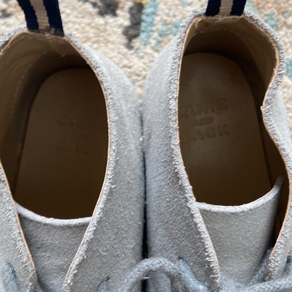 Janie and Jack- gray suede texture- size 9-10 boys toddler - Picture 7 of 11
